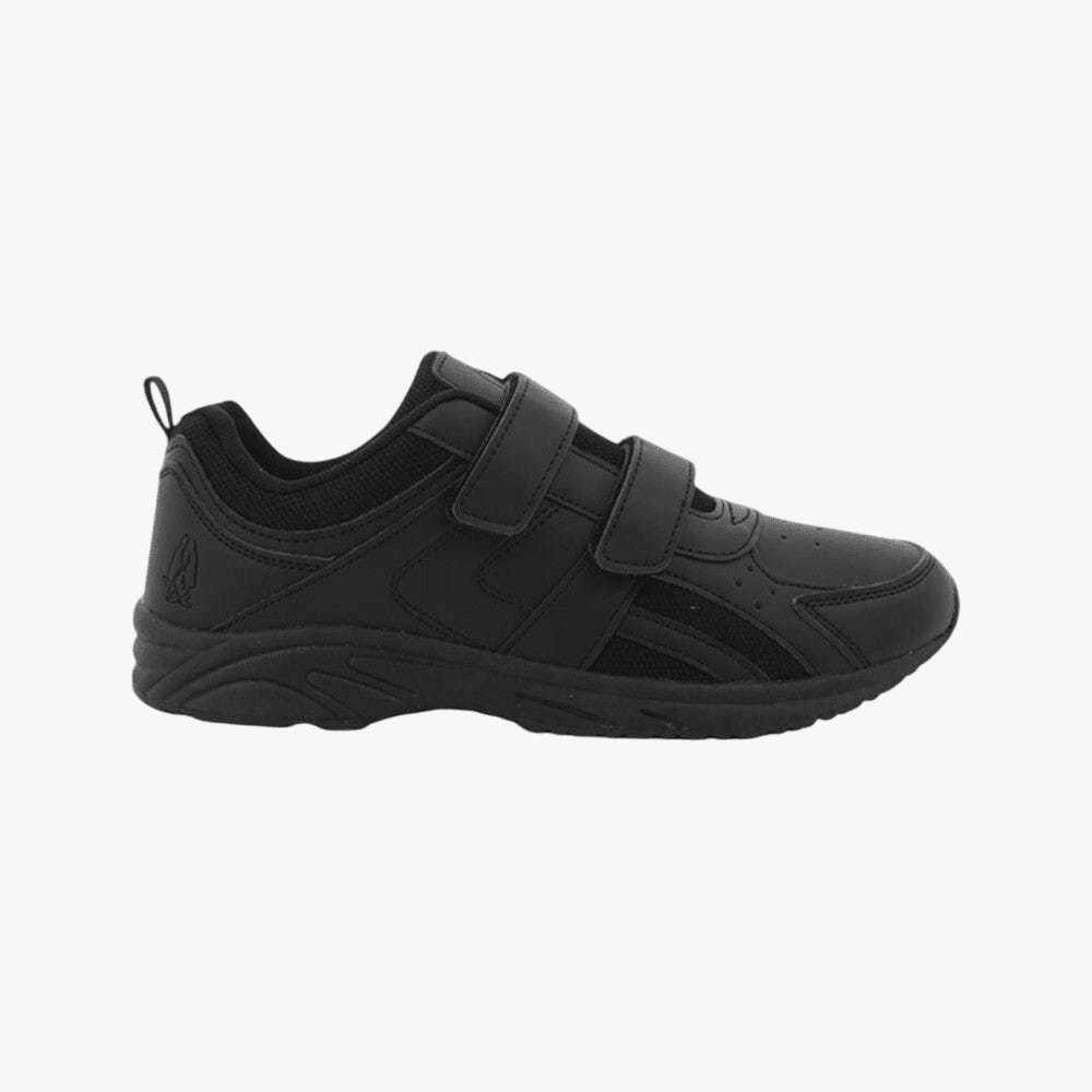 Hush Puppies Kids Deuce Velcro Sneaker Black | Hush Puppies