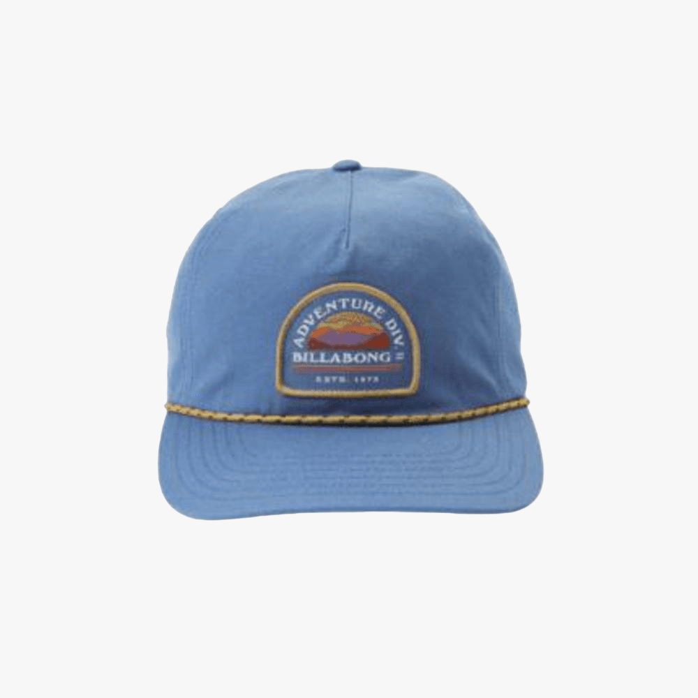 Billabong Mens Adiv Snapback Cap Washed Blue | Billabong
