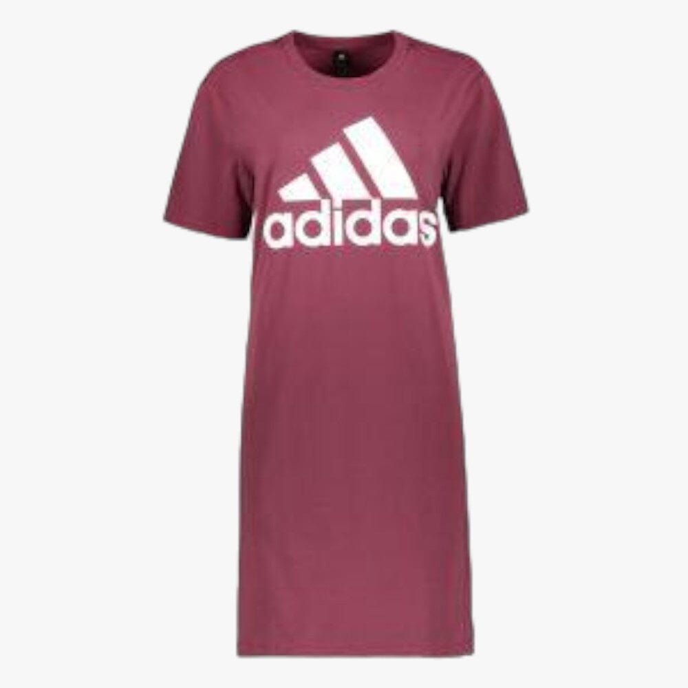 adidas Womens Bl Sj Short Sleeve Dress Victory Crimson adidas