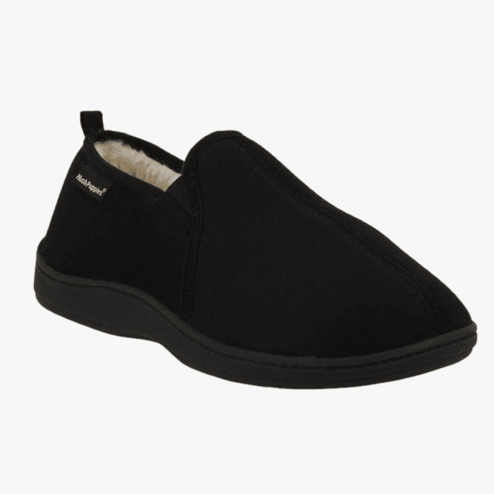 Hush Puppies Mens Chris Slippers Black | Hush Puppies