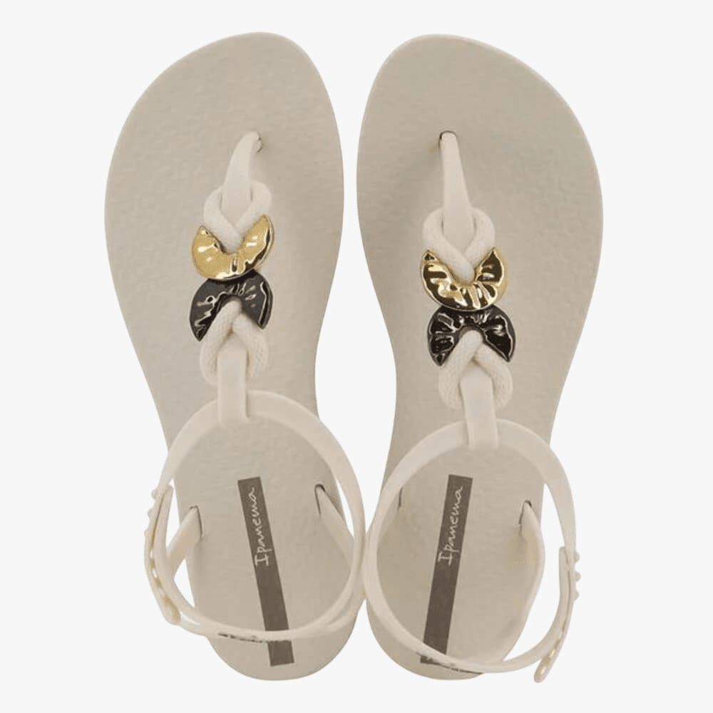Ipanema Womens Class Conecta Ii Sandal Beige Gold | Ipanema