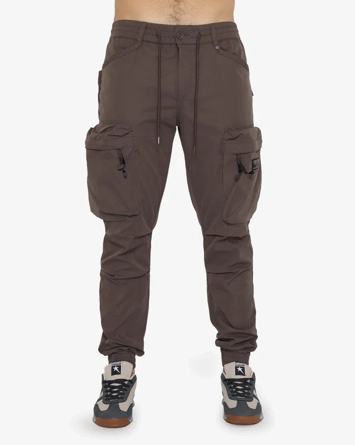 Soviet Mens Hank Fahion Cargo Pants Grey | Soviet