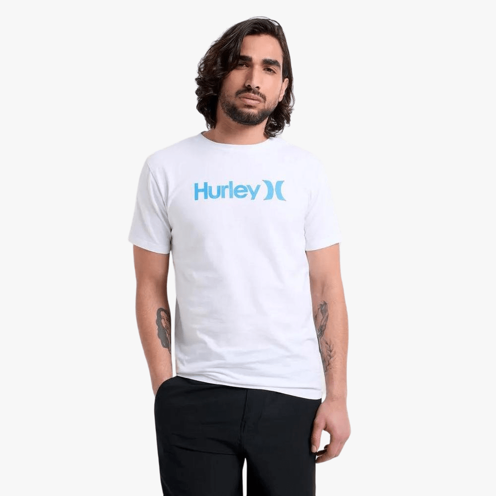 Hurley Mens One And Only Classic Short Sleeve White | Hurley