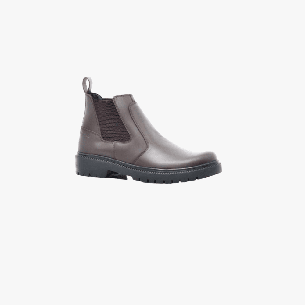 Bronx Mens Renegade Gusset Boot Choc Brown | Bronx