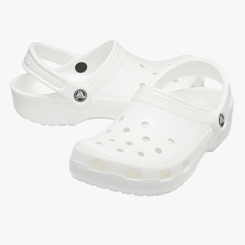 Crocs Unisex Classic Clog White Crocs