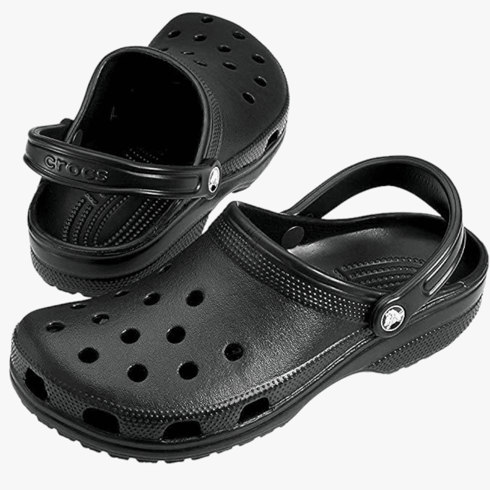 Crocs Unisex Classic Clog Black Crocs