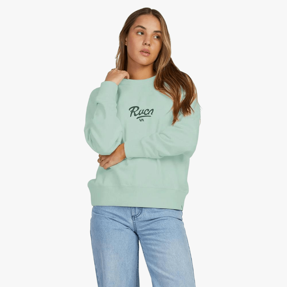 Rvca sweatshirt womens sale