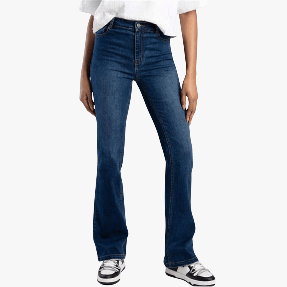 Sissy Boy Womens Mid Wasit Bootleg Jeans Med Vintage | Sissy Boy