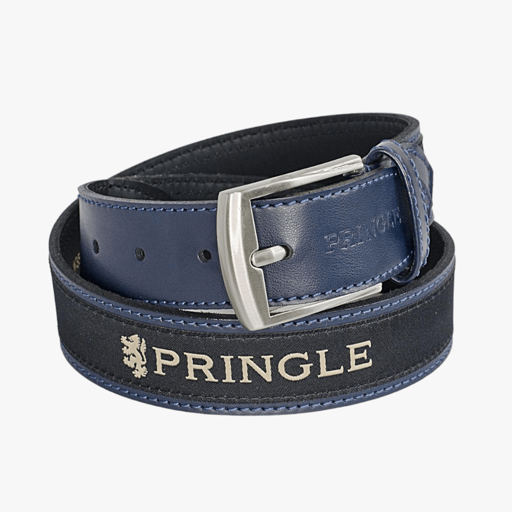 Pringle Mens Selbourne Belt Black Pringle