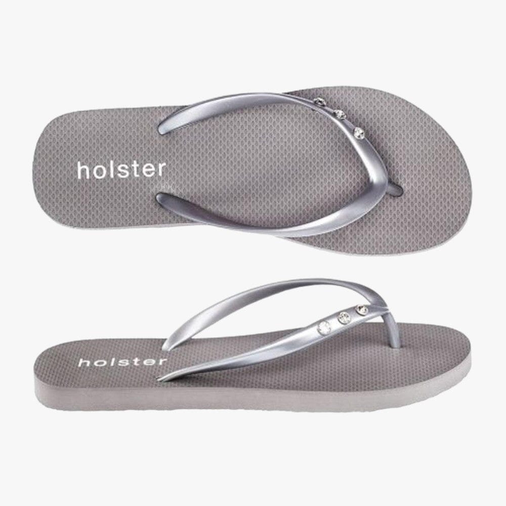 Holster Womens Holiday Slops Silver Holster