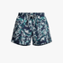 Urban Republic Mens Swim Shorts Navy Palm Print | No Rules