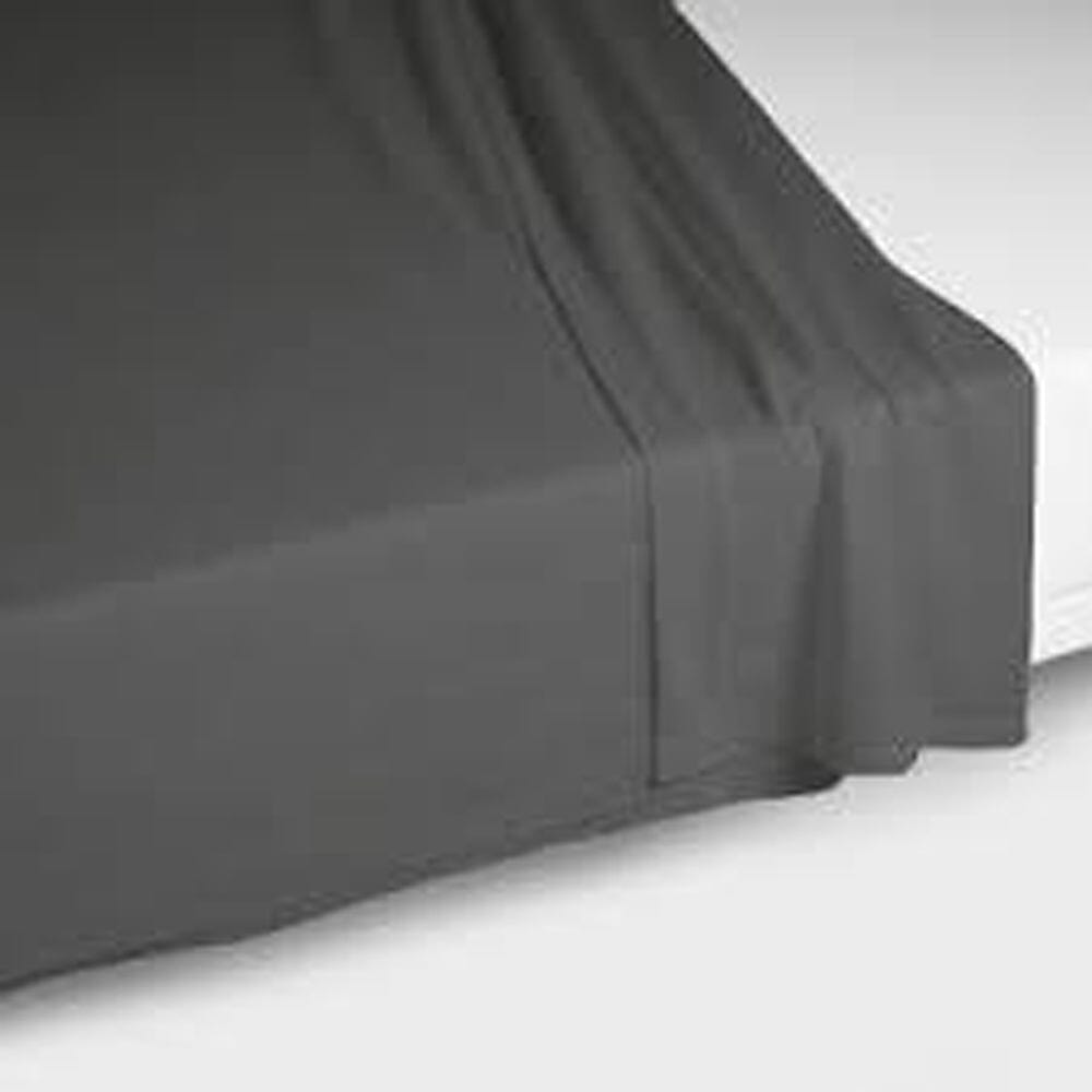 Cotton Co 400 Thread King Flat Sheet 270X270 Duck Black Cotton Co