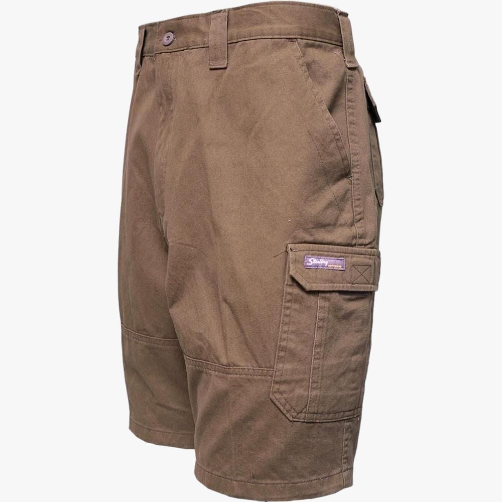 Sterling Mens 3 In 1 Cargo Short Col 16 Khaki | Sterling