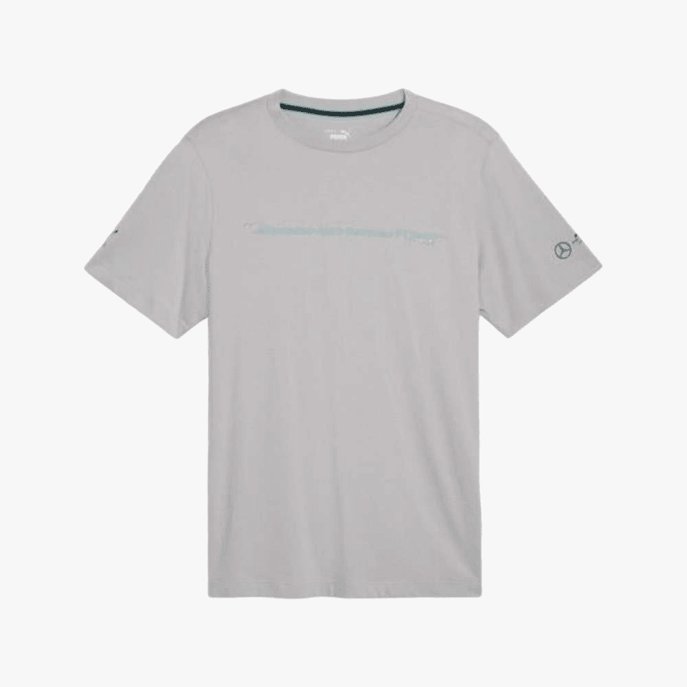 Puma Mens Mapf1 Graphic Short Sleeve Tee Silver | Puma