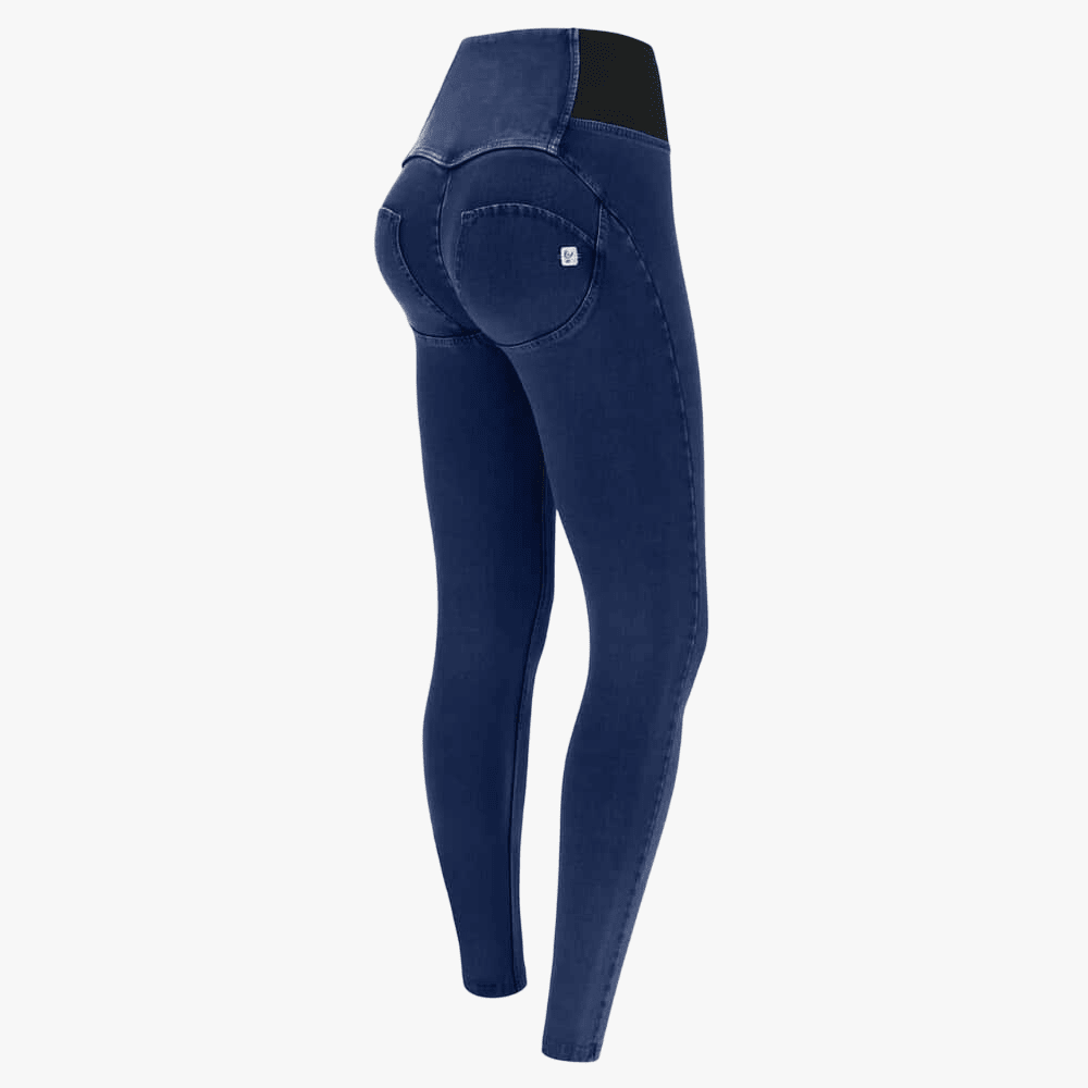 Freddy Wr.Up Push Up Pants With High Waist And Stretch Bands Dark Blue Jeans | Freddy