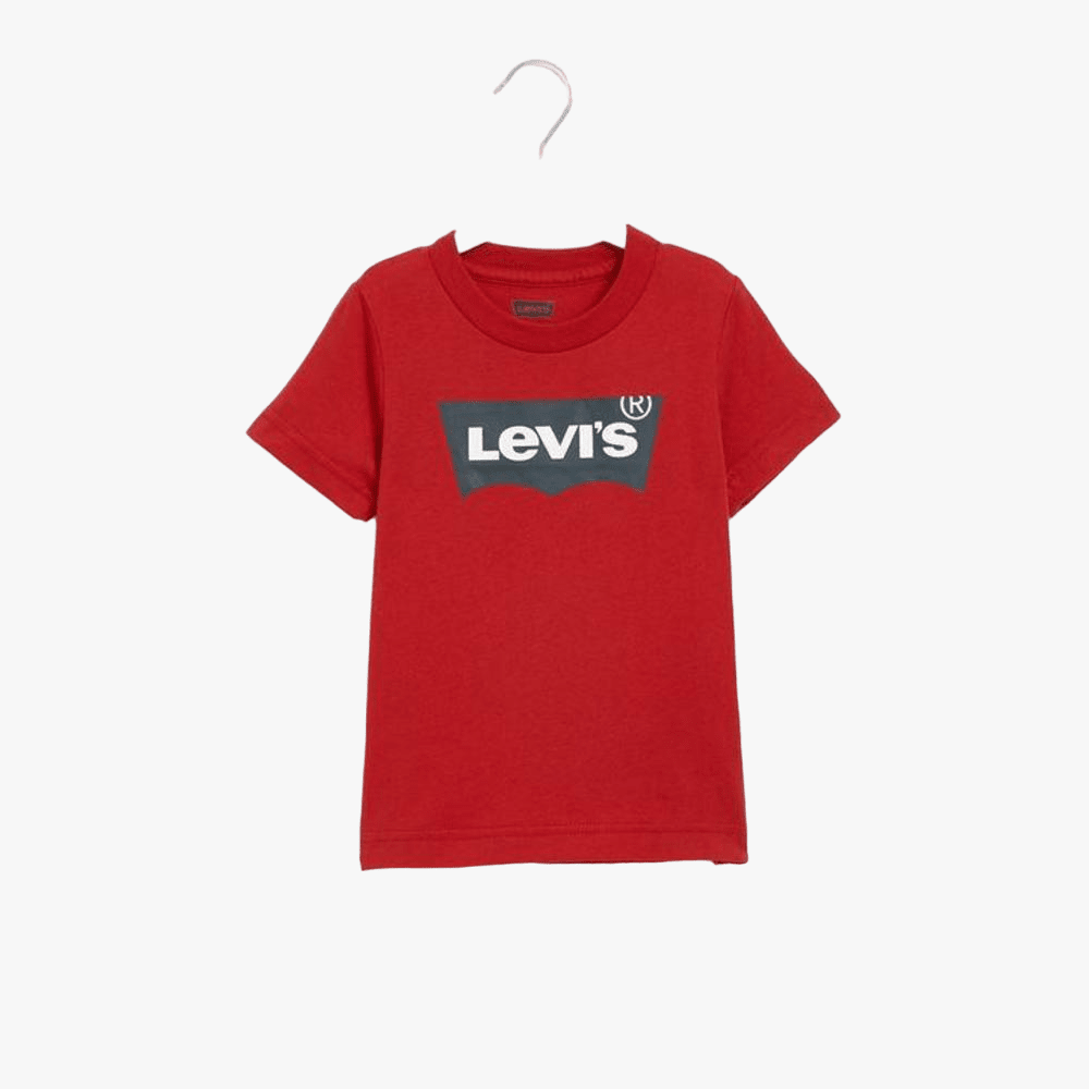 Levis Kids Batwing Short Sleeve Tee Red | Levis