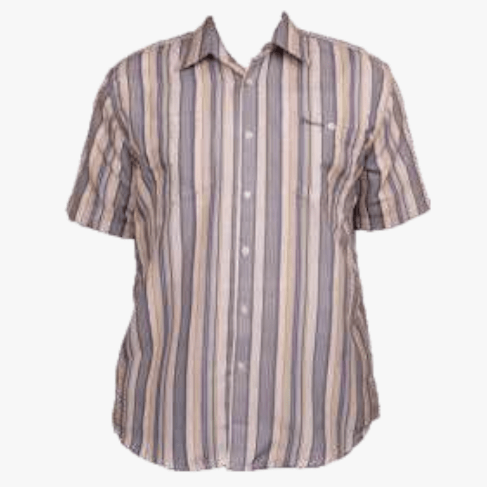 Sterling Mens Short Sleeve Stripe Shirt 08 | Sterling