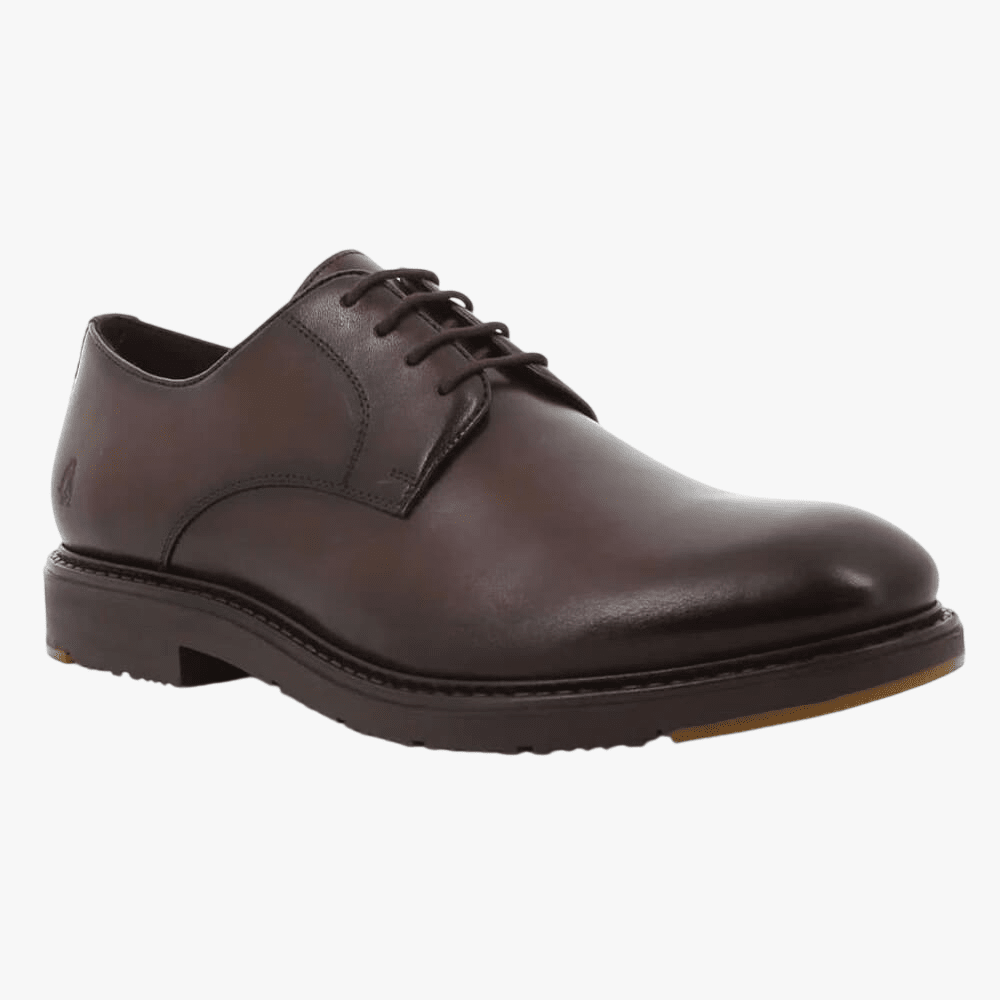 Hush Puppies Mens Talon Cow Leather Shoe Brown | Hush Puppies