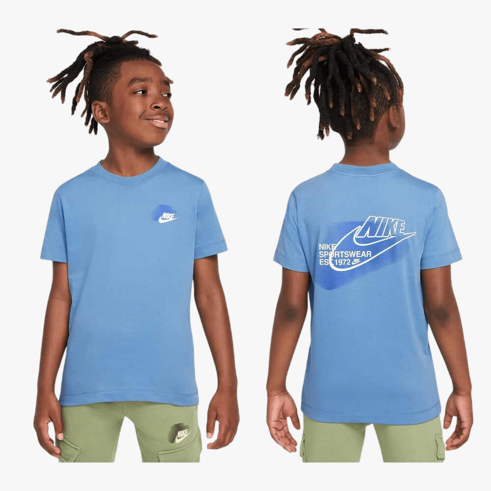 Nike Kids Short Sleeve Tee Blue | Nike