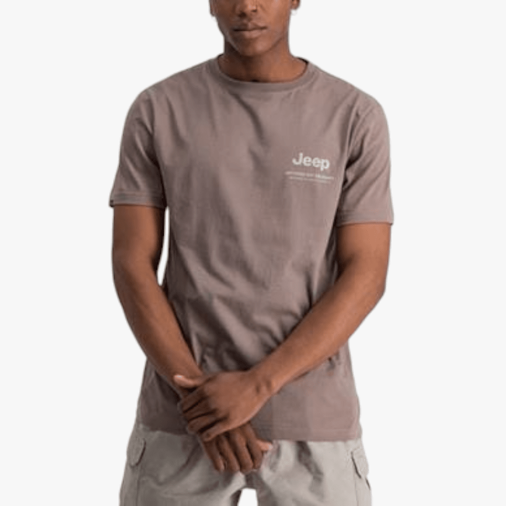 Jeep Mens Logo Icon Short Sleeve Tee Elm Bark | Jeep