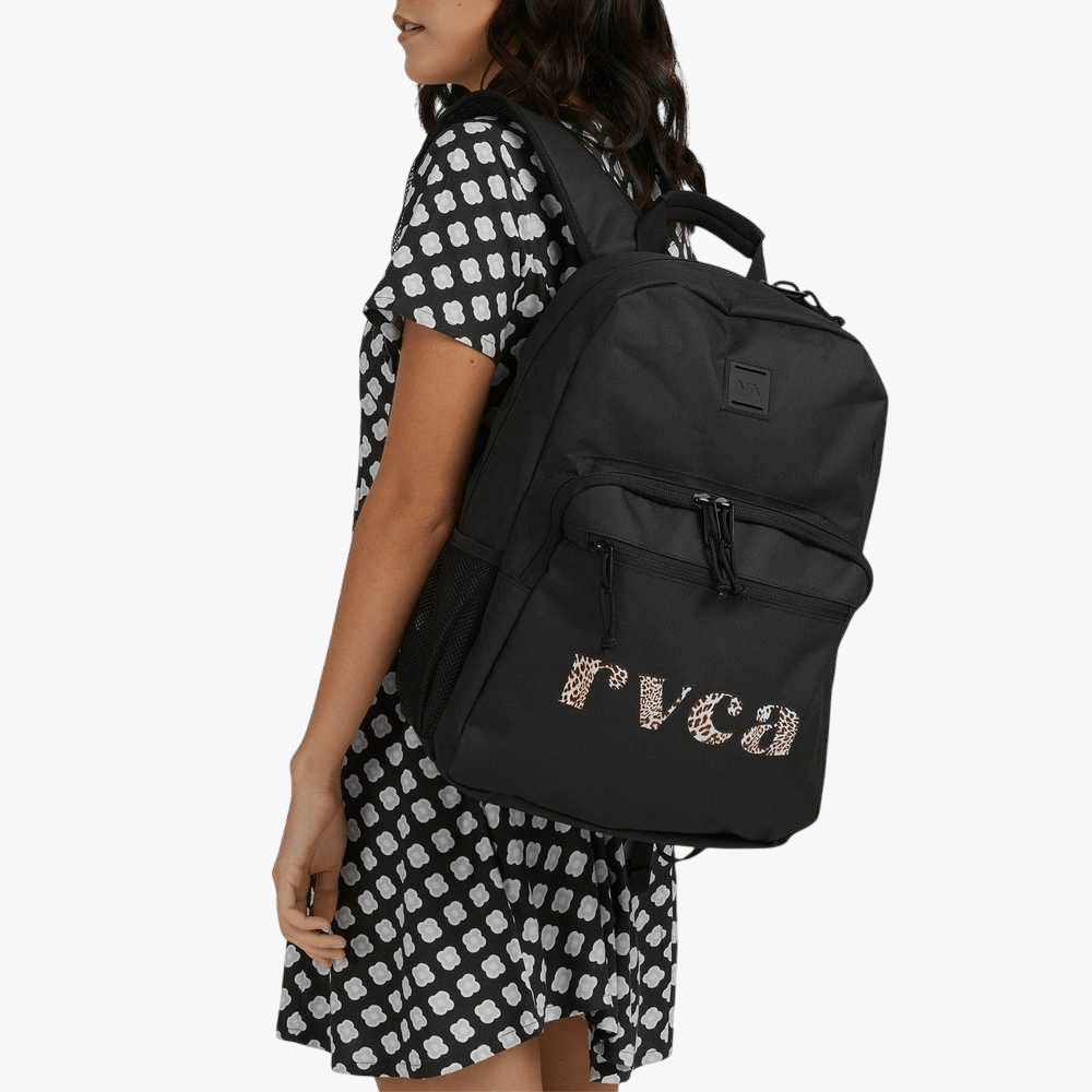Rvca Curl Wild Backpack Black | Rvca