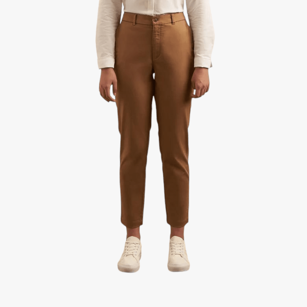 Polo Womens Chino Pants Camel Polo