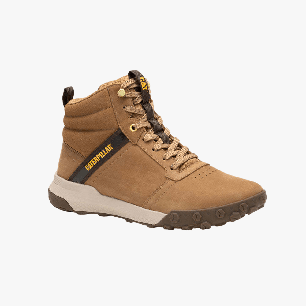 Caterpillar Mens Hex Ready Mid Boot Sand | Caterpillar