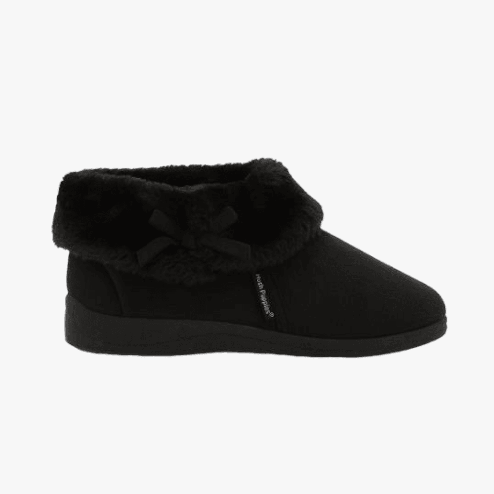 Hush Puppies Womens Sharon Shoe Slippers Black Hush Puppies