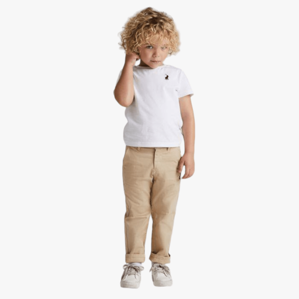 Polo Boys Rick Short Sleeve Tee White Polo