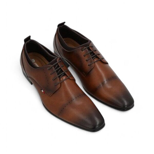 Pierre Cardin Mens Tiago Formal Lace Up Shoe Tan | Pierre Cardin