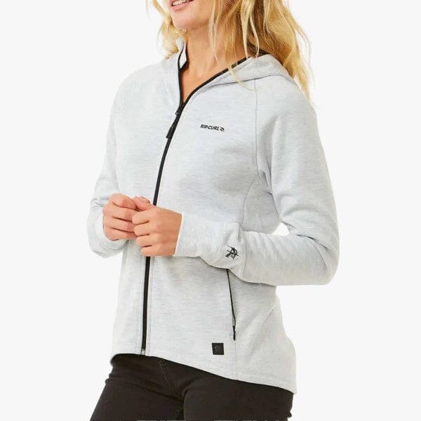 Ripcurl Womens Anti Serires Flux Iii Zip Jacket Grey | Ripcurl