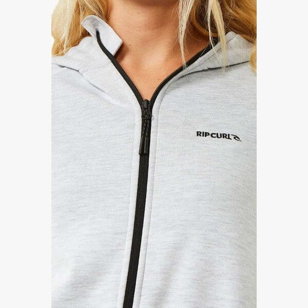 Ripcurl Womens Anti Serires Flux Iii Zip Jacket Grey | Ripcurl