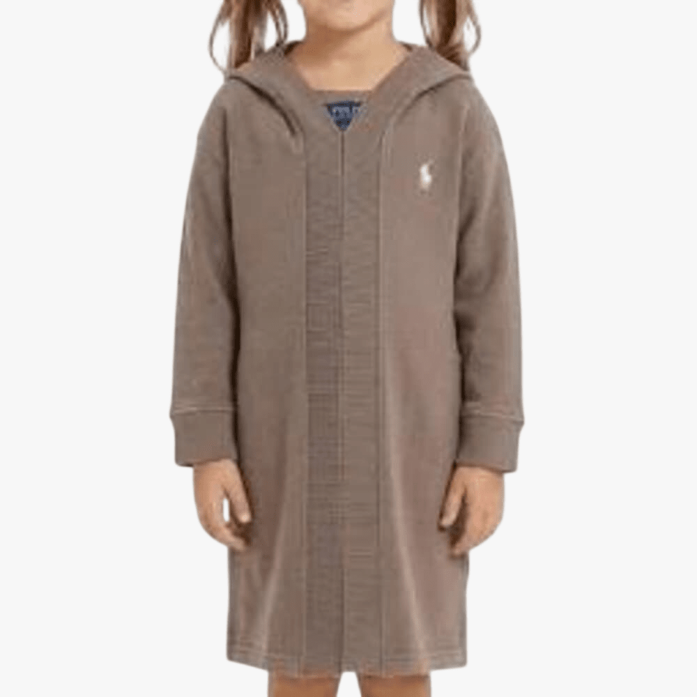 Polo Girls Naomi Hooded Dress Iron | Polo