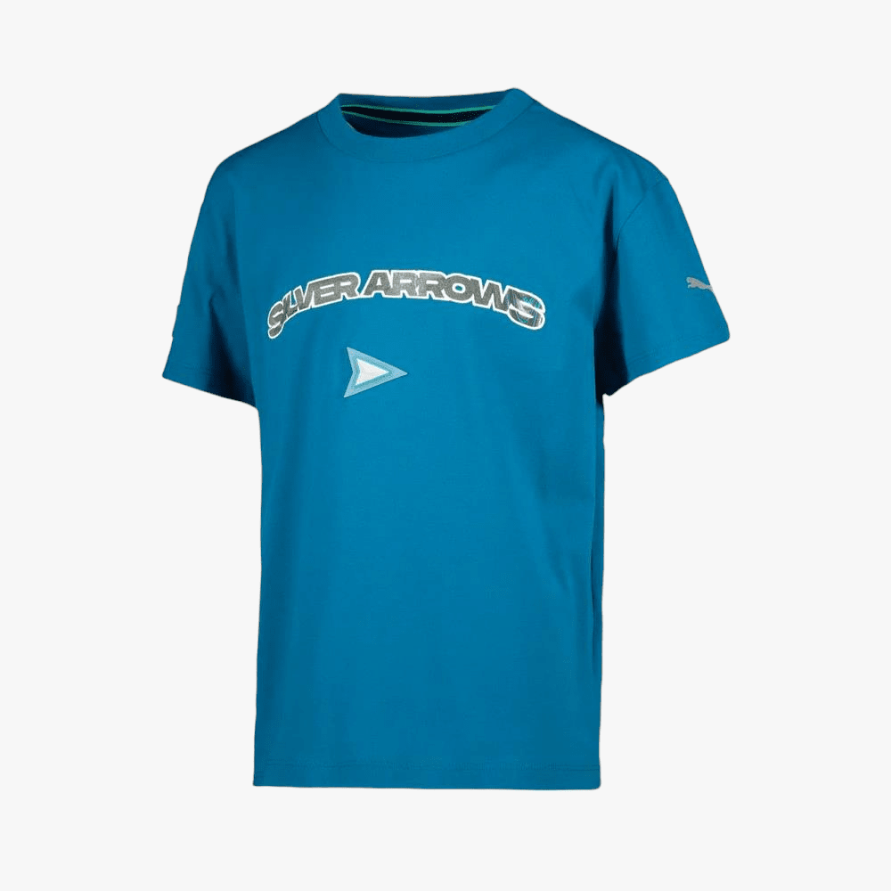 Puma Kids Mapm Street Short Sleeve Tee Digi Blue | Puma