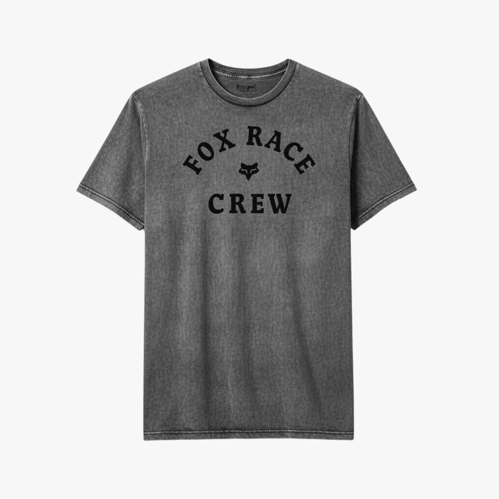 Fox Boys Race Short Sleeve Tee Heather Graphite | Fox