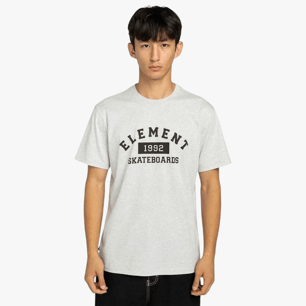 Element Mens Home Team Short Sleeve Tee Grey Mel | Element