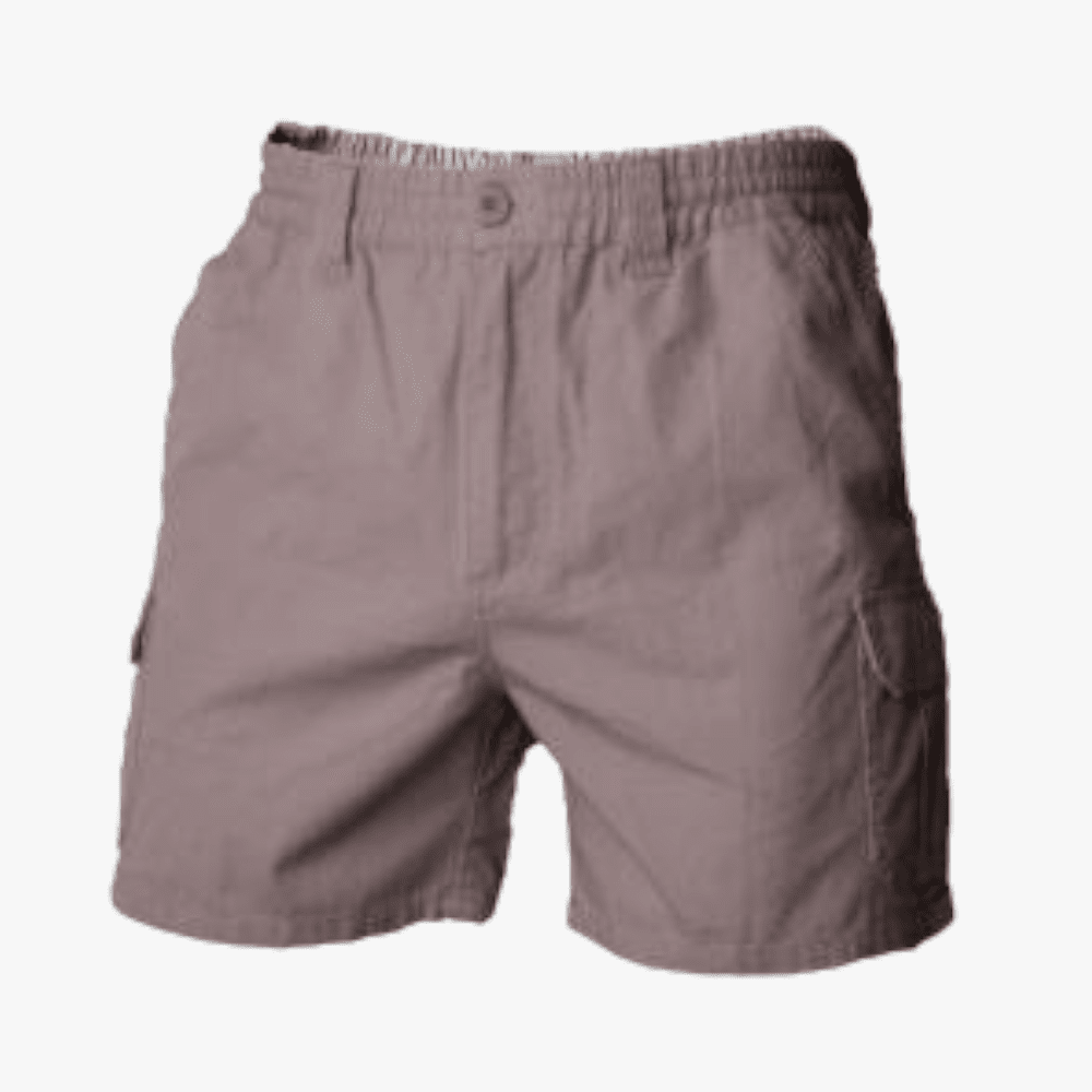 Wildebees Mens Outdoor Elasticated Shorts Khaki Wildebees