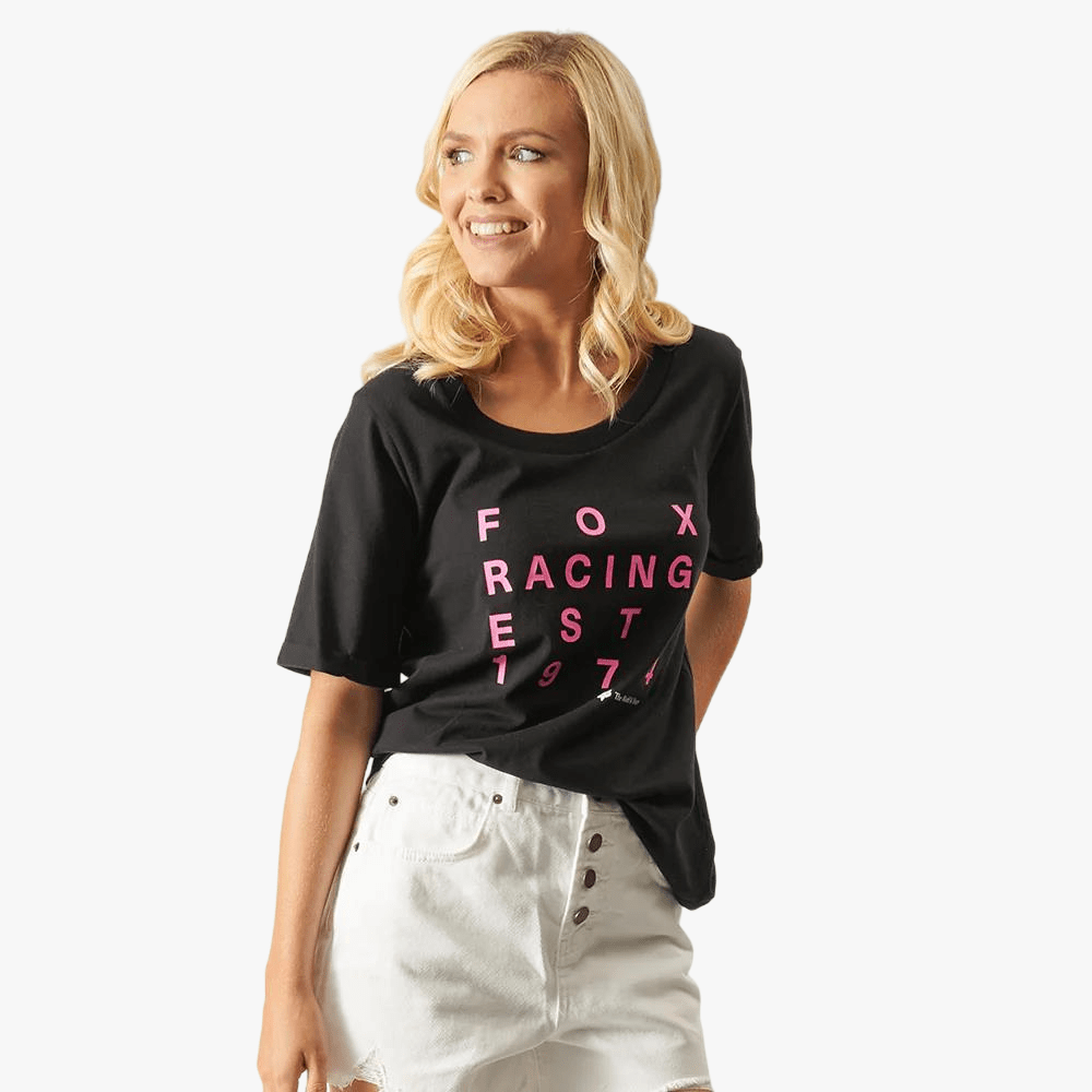 Fox Womens Explore Short Sleeve Tee Black | Fox