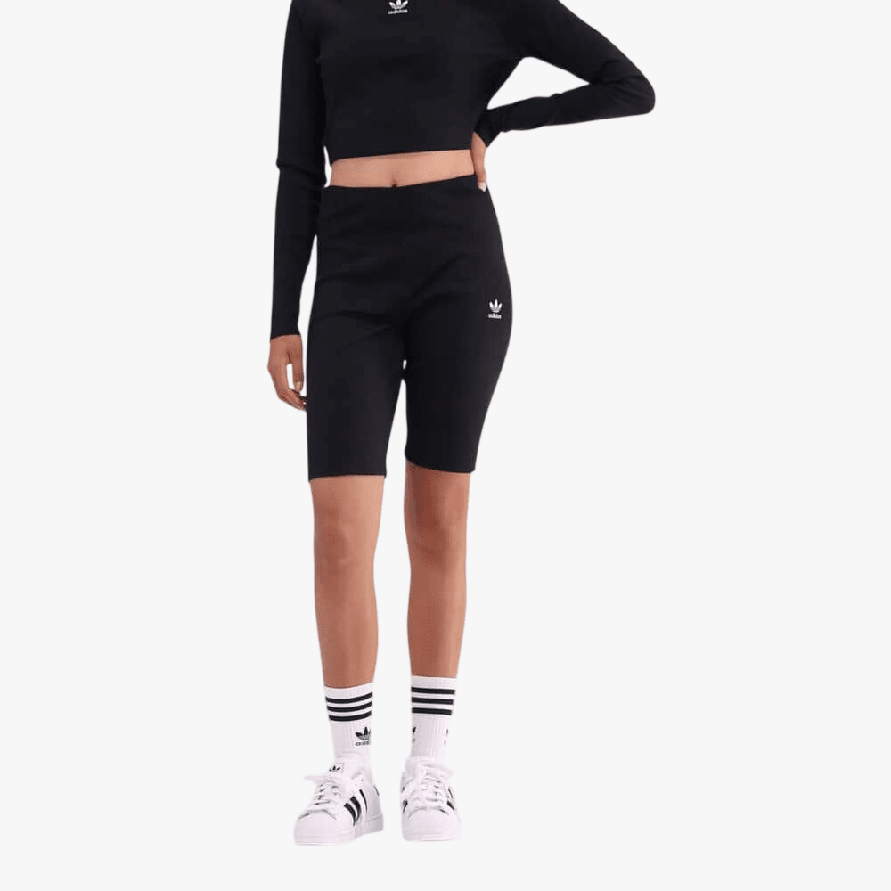 Adidas Womens Ess Legging Shorts Black | Adidas