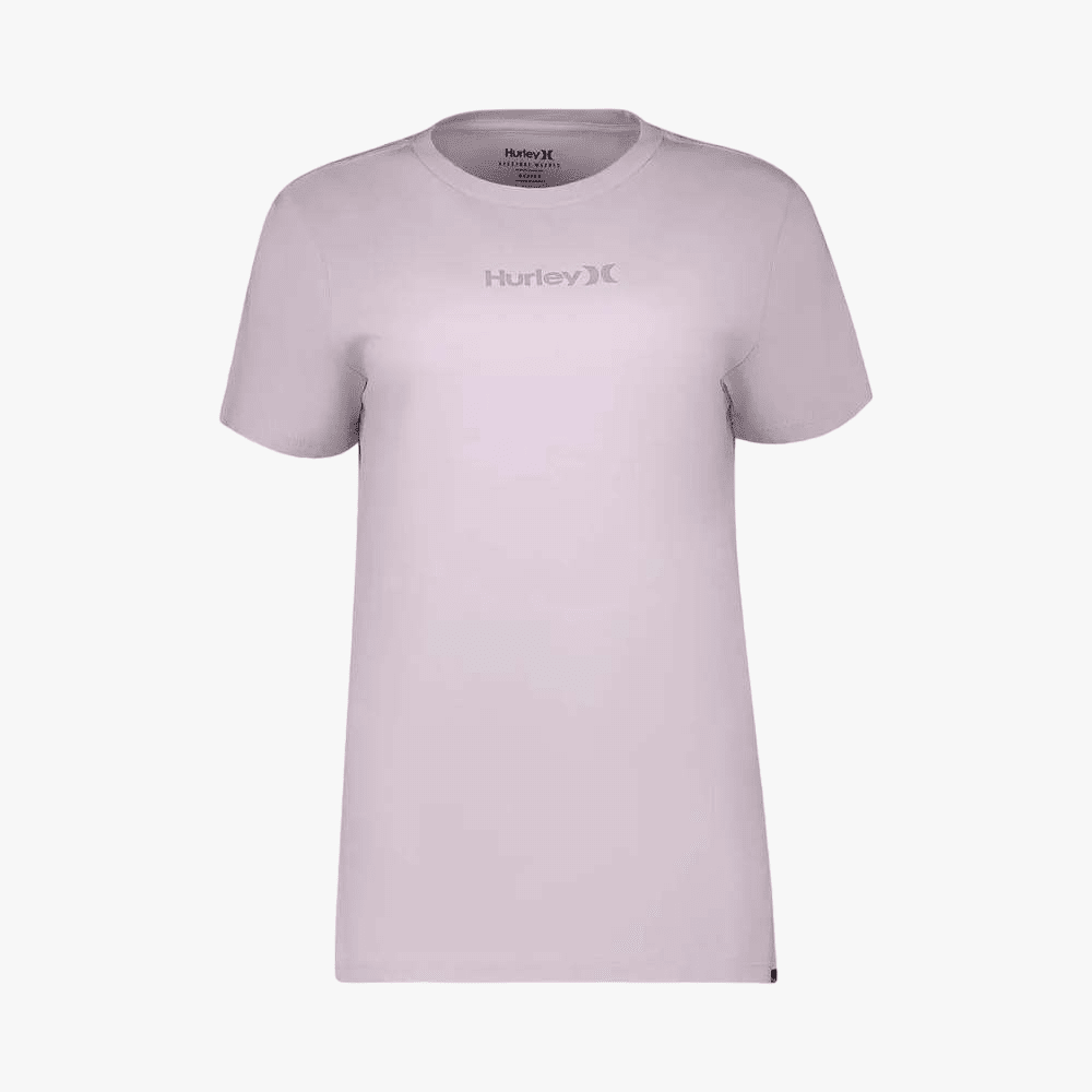 Hurley Womens One And Only Short Sleeve Tee Digital Lavender | Hurley