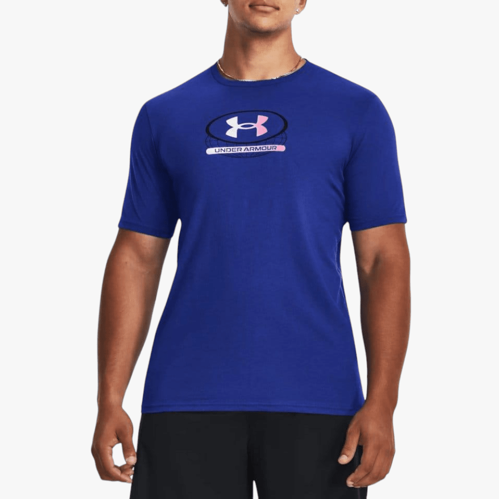 Under Armour Mens Global Lockertag Short Sleeve Tee 400 Royal Under Armour