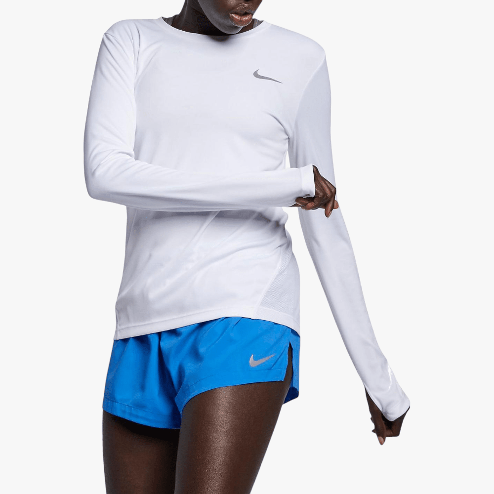 Nike Womens Miller Long Sleeve Top White1