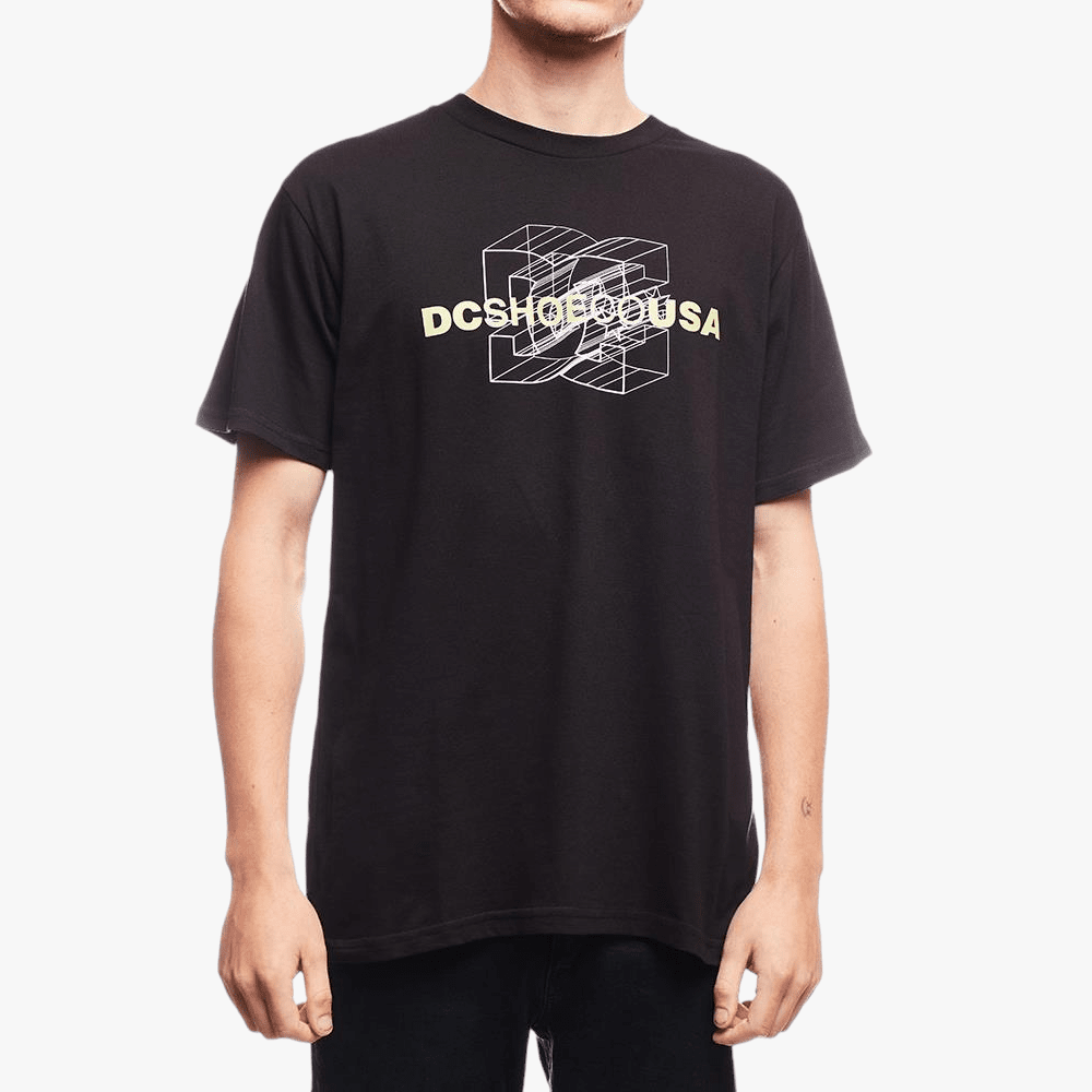 Dc Boys Dimensions Short Sleeve Tee Black Dc