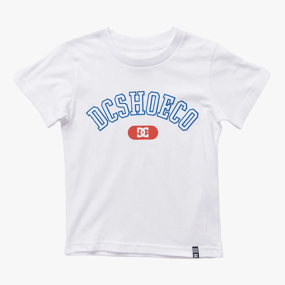 Dc Boys Archer Short Sleeve Tee White Dc