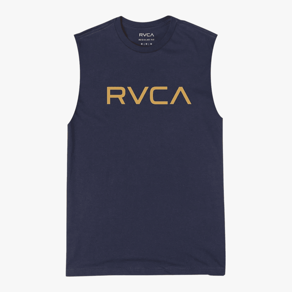 Rvca Boys Big Tank Navy Rvca
