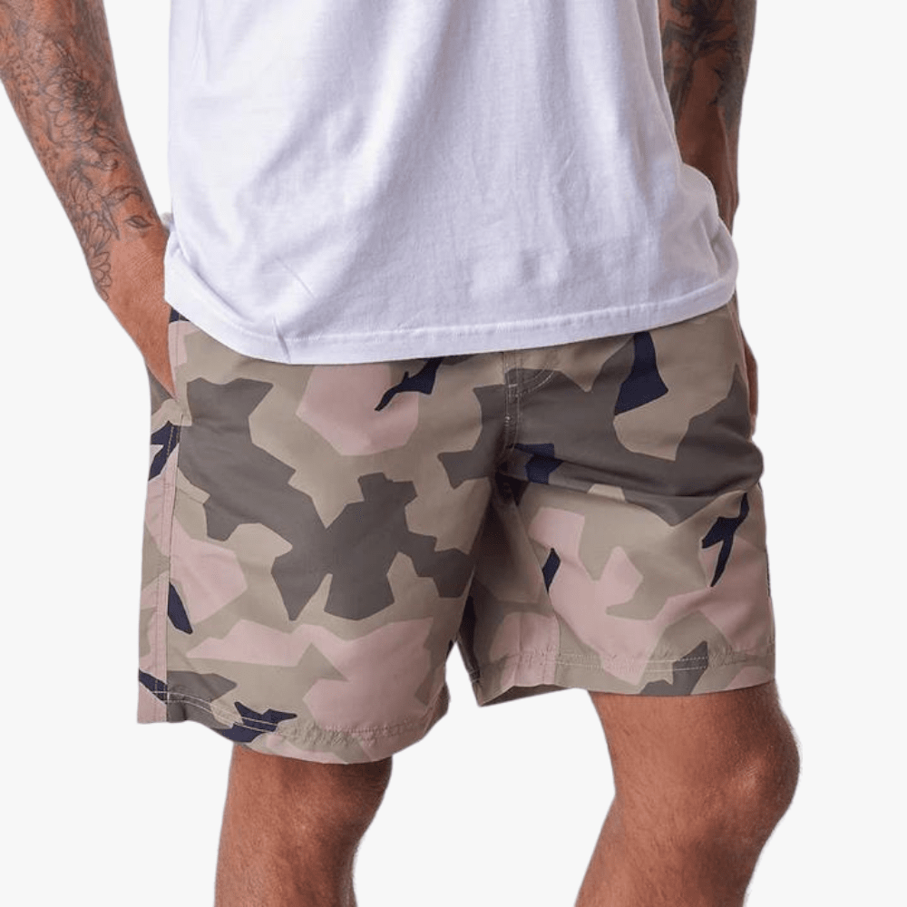 Fox Boys Bnkr Volley Shorts Olive Camo Fox