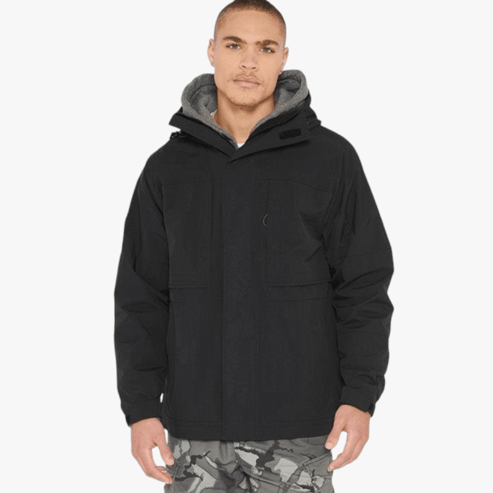 Superdry Mens Jungle Mountaineer Jacket Black Superdry