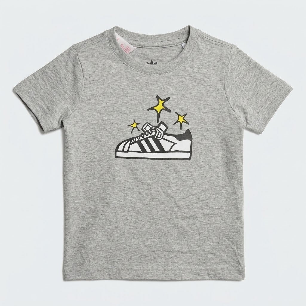 Adidas Kids Lil Spirit Tee Grey Heather