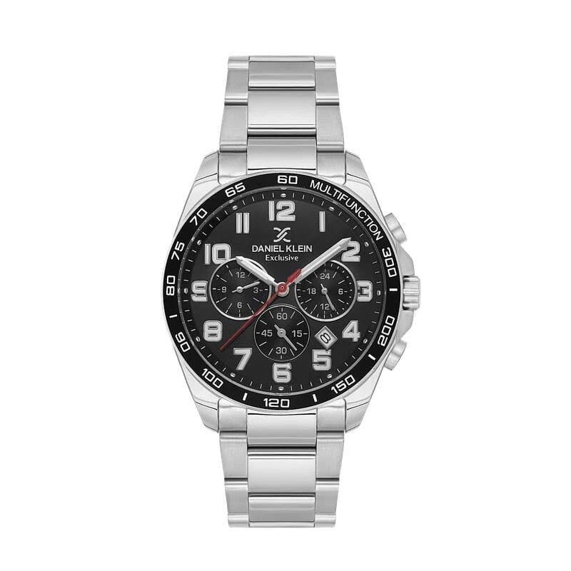Daniel Klein Exclusive Black Dial Multifunction Watch | Daniel Klein