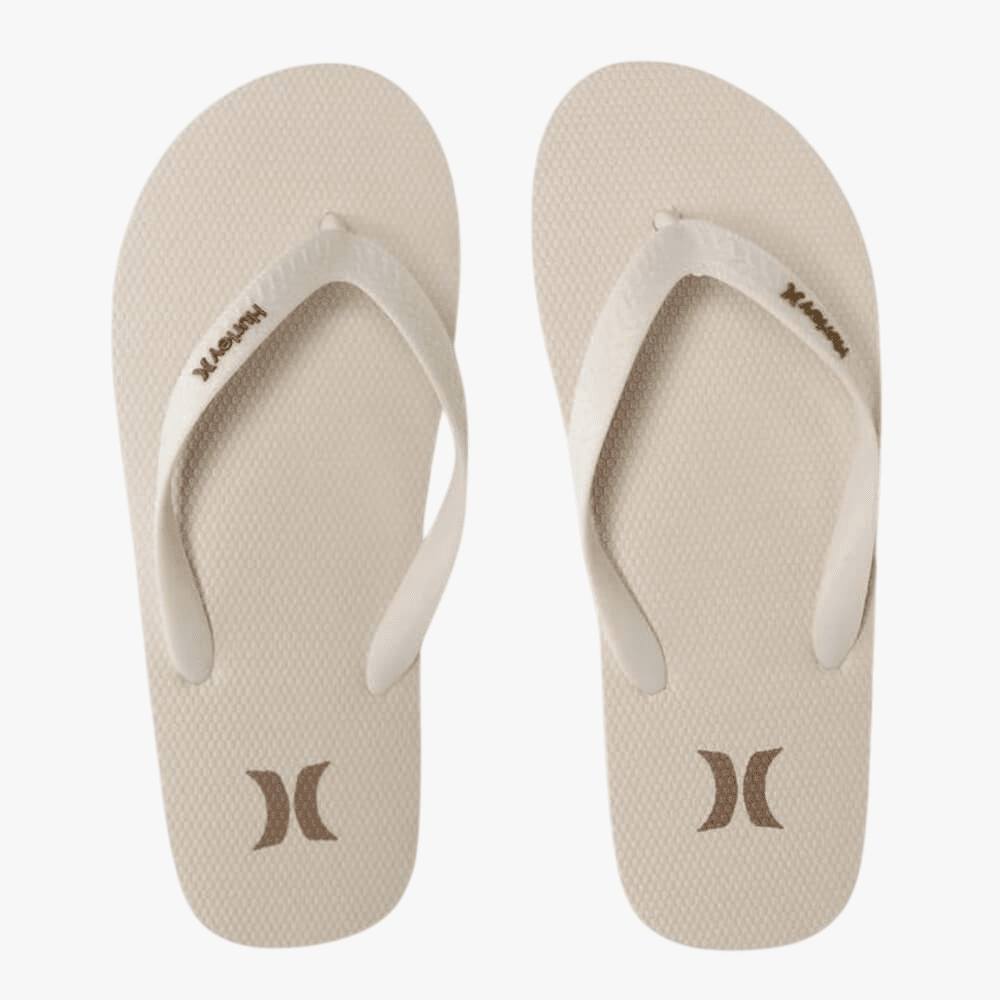 Hurley Mens Icon Solid Sandal H073 Bone | Hurley